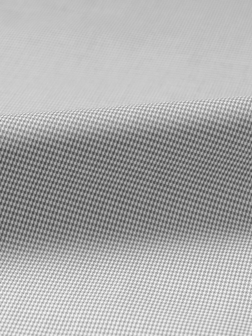 Grey Micro Check Cotton Shirt Fabric