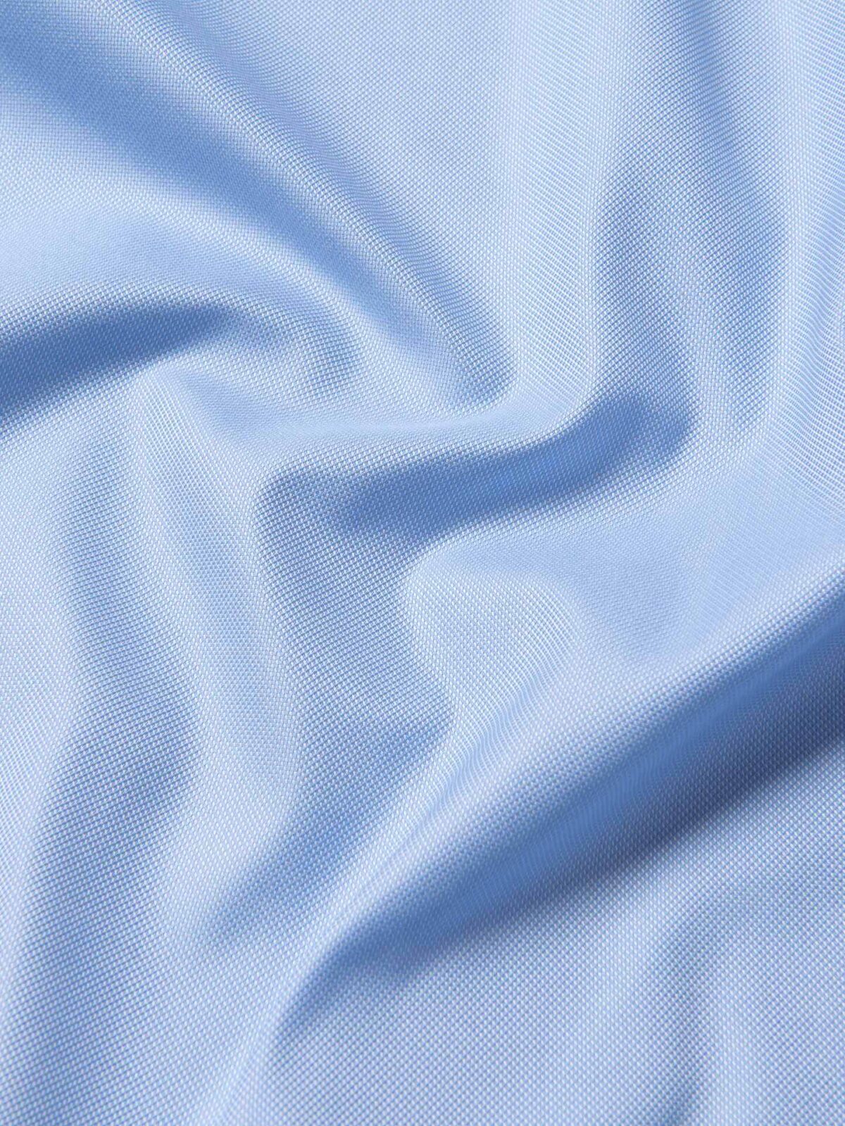 Light Blue Pinpoint Oxford Shirting Fabric