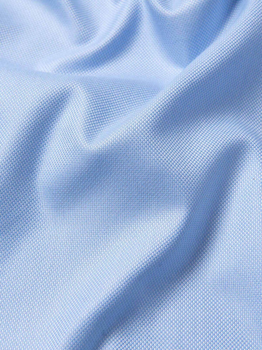 Light Blue Pinpoint Oxford Shirting Fabric