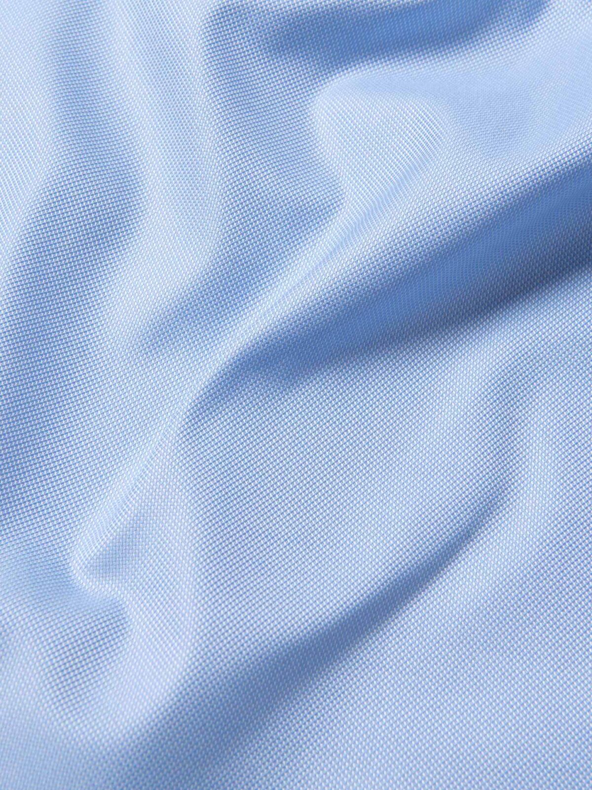 Light Blue Pinpoint Oxford Shirting Fabric